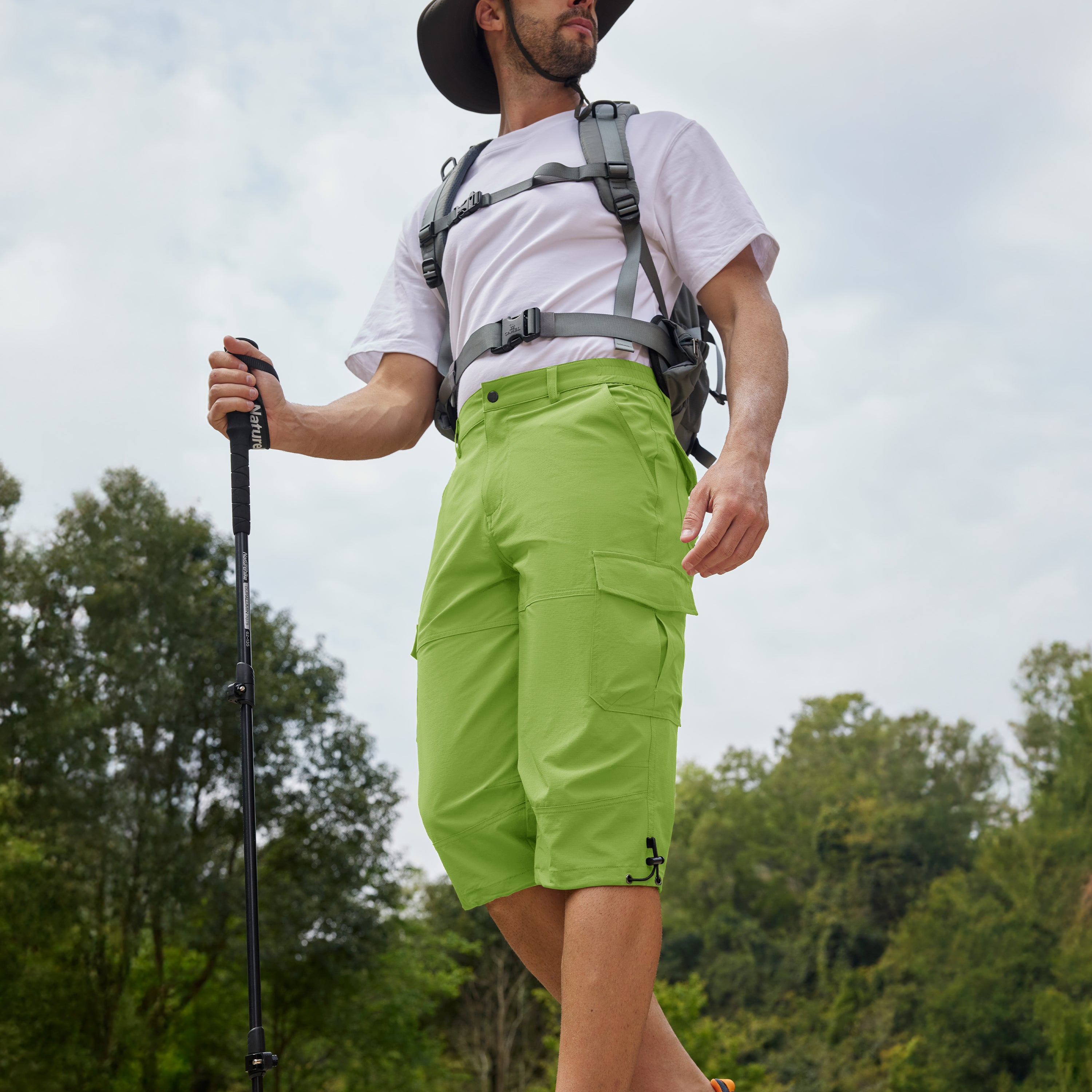 Men's 3/4 Capri Quick Dry Sports Shorts