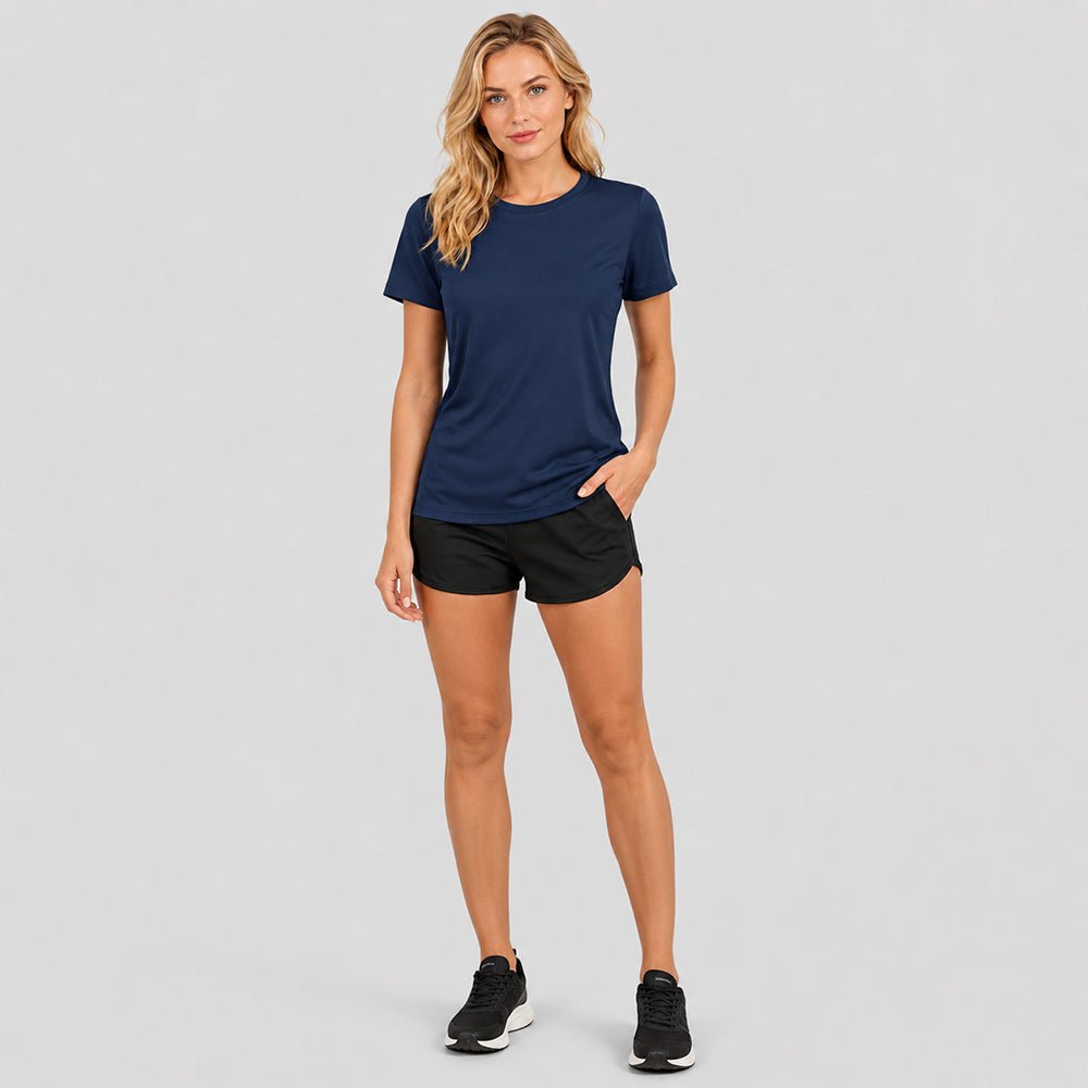 Women's Quick Dry T-Shirt Light Apricot by MAGCOMSEN