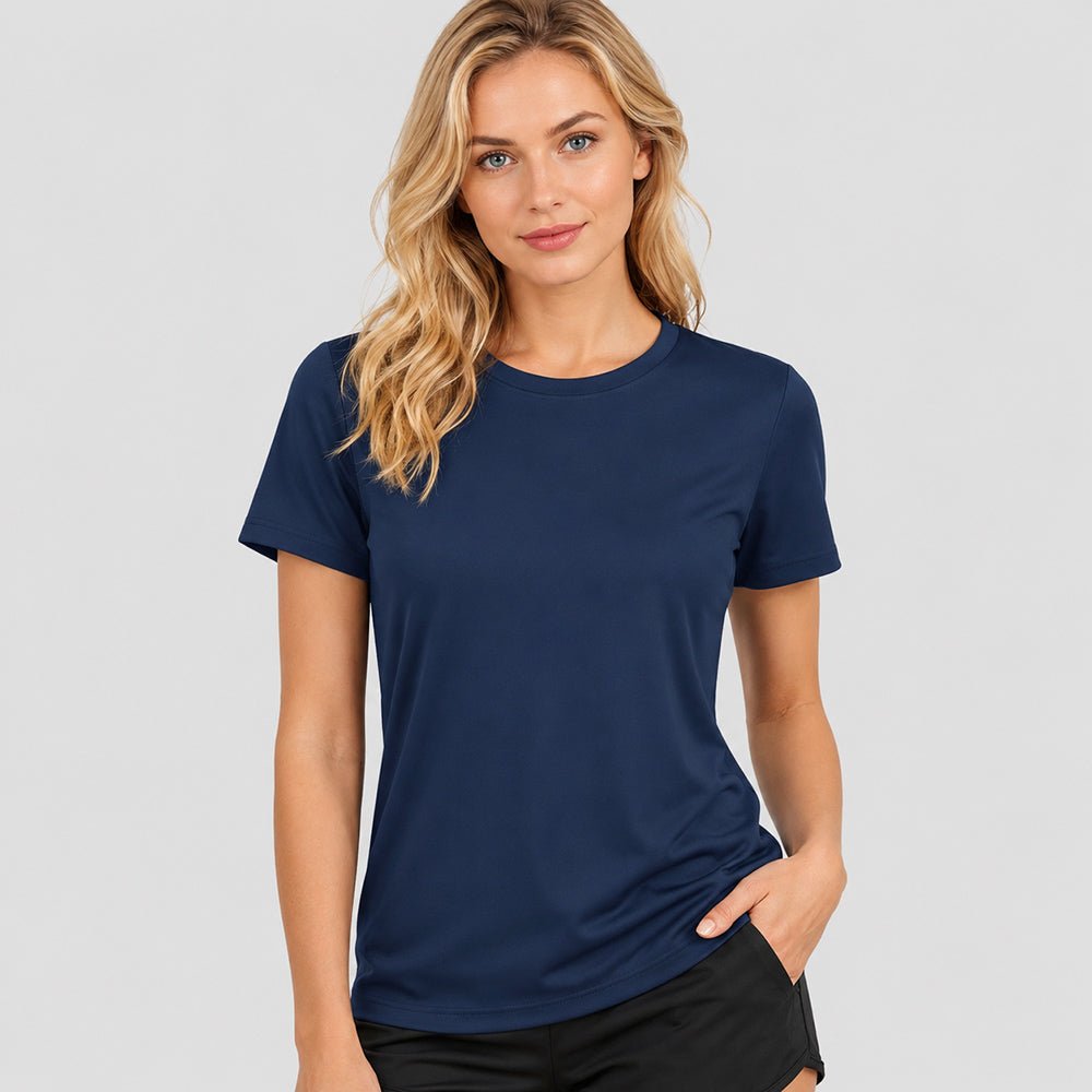 Women's Quick Dry T-Shirt Navy by MAGCOMSEN