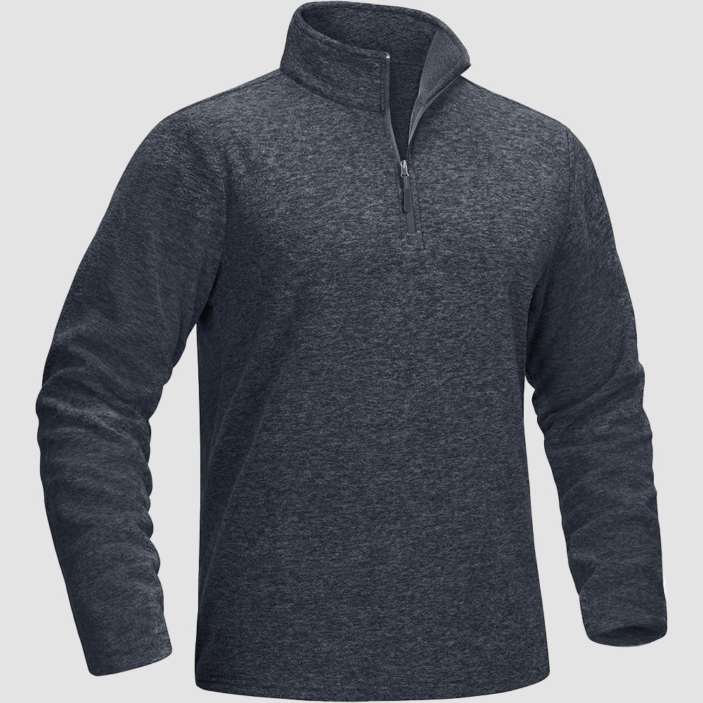 Men's 1/4 Zip Pullover Shirt Long Sleeve Sweatshirts - MAGCOMSEN