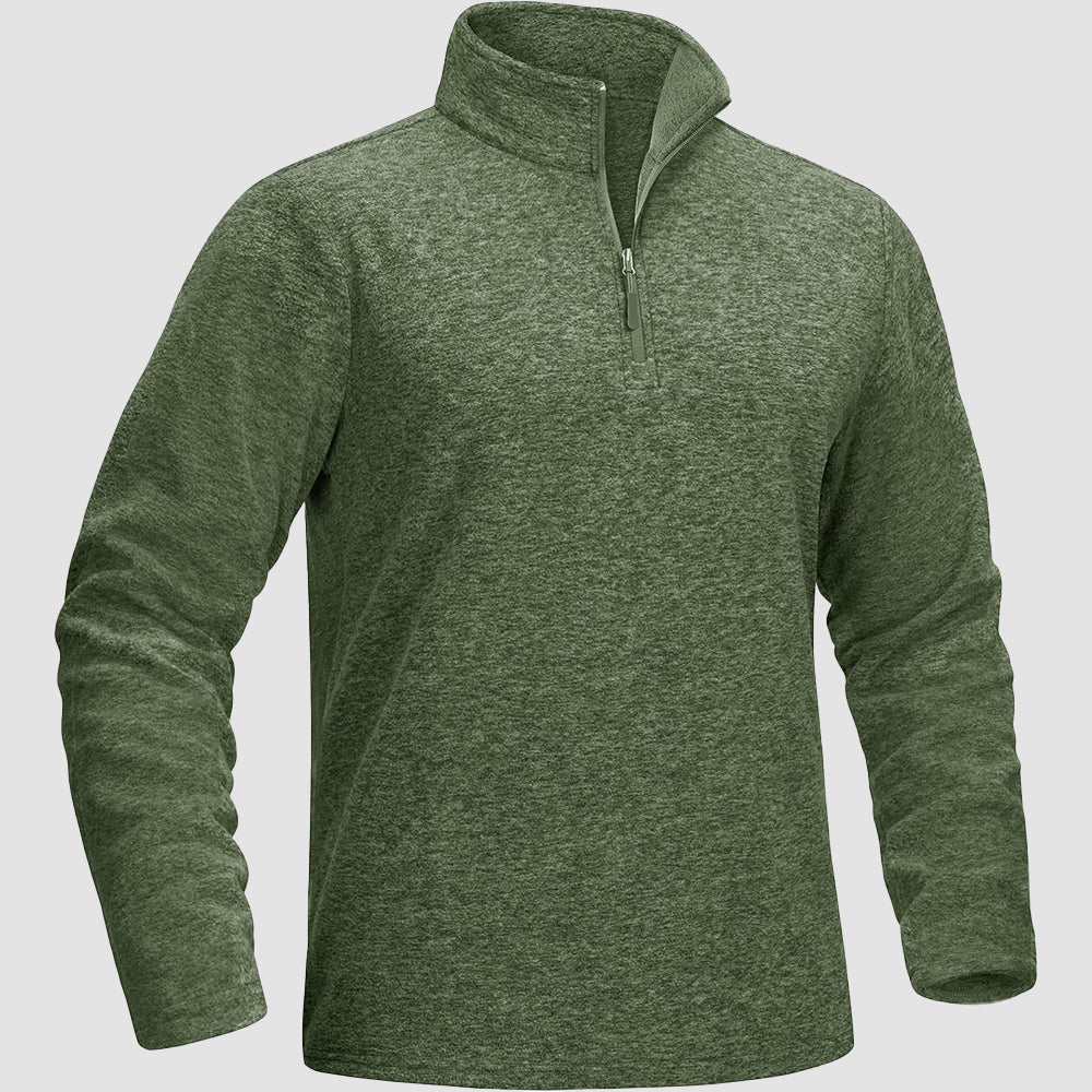 Men's 1/4 Zip Pullover Shirt Long Sleeve Sweatshirts - MAGCOMSEN
