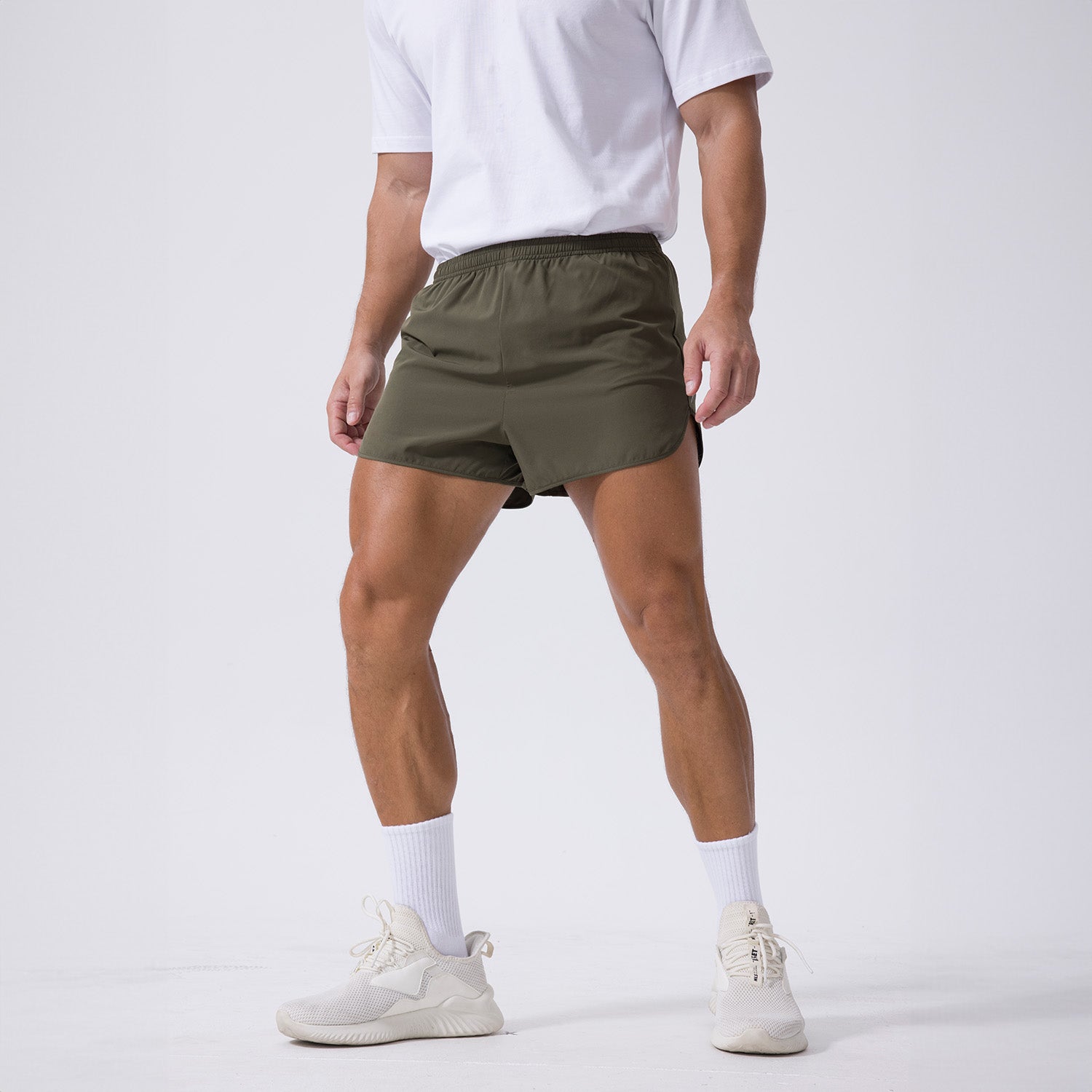 Men's 3 Inch Quick Dry Running Shorts with Liner | Lightweight Athletic Workout Shorts - MAGCOMSEN