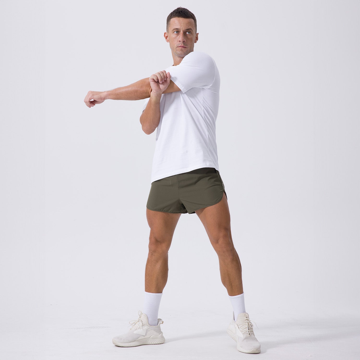 Men's 3 Inch Quick Dry Running Shorts with Liner | Lightweight Athletic Workout Shorts - MAGCOMSEN