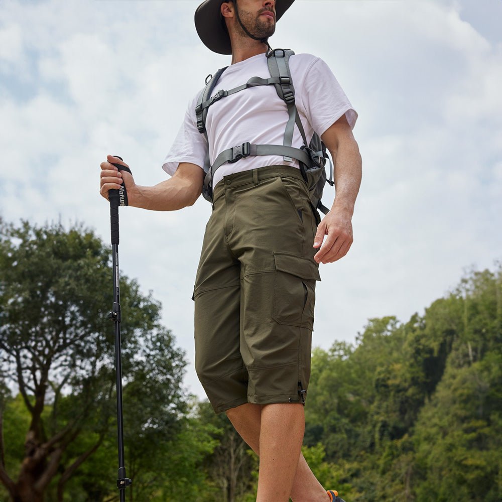 Men's 3/4 Capri Quick Dry Sports Shorts - MAGCOMSEN