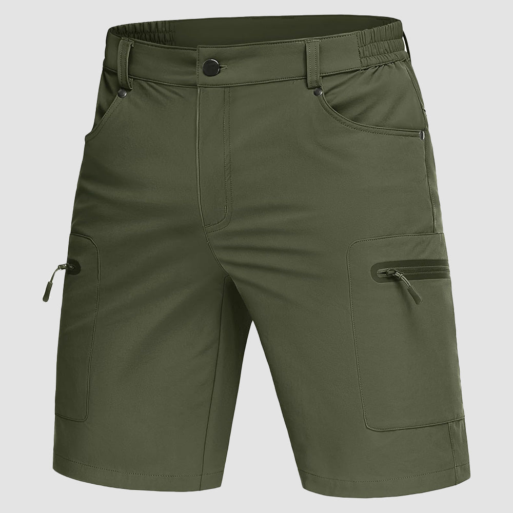 Men's Hiking Cargo Shorts with Zipper Pockets - MAGCOMSEN