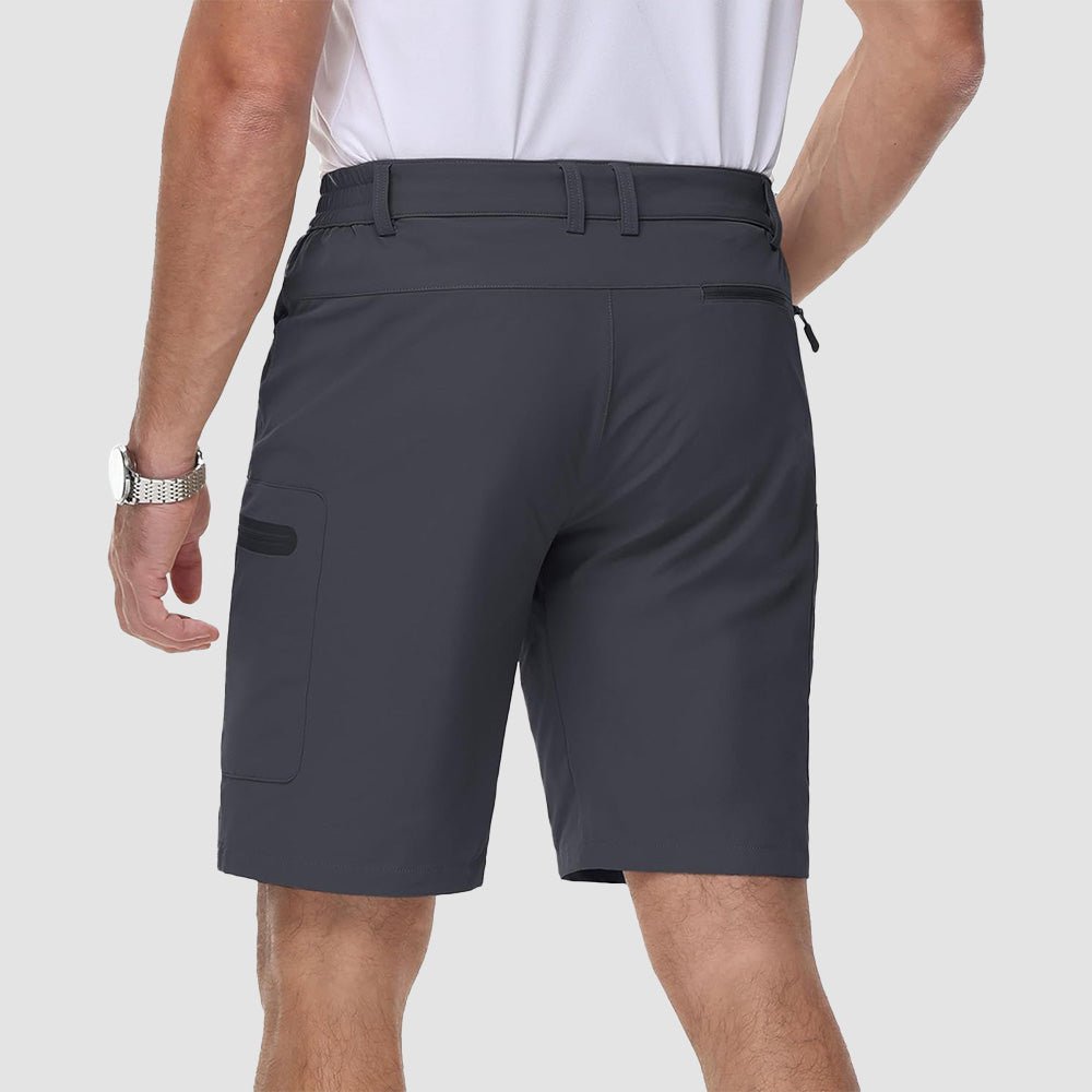 Men's Hiking Cargo Shorts with Zipper Pockets - MAGCOMSEN
