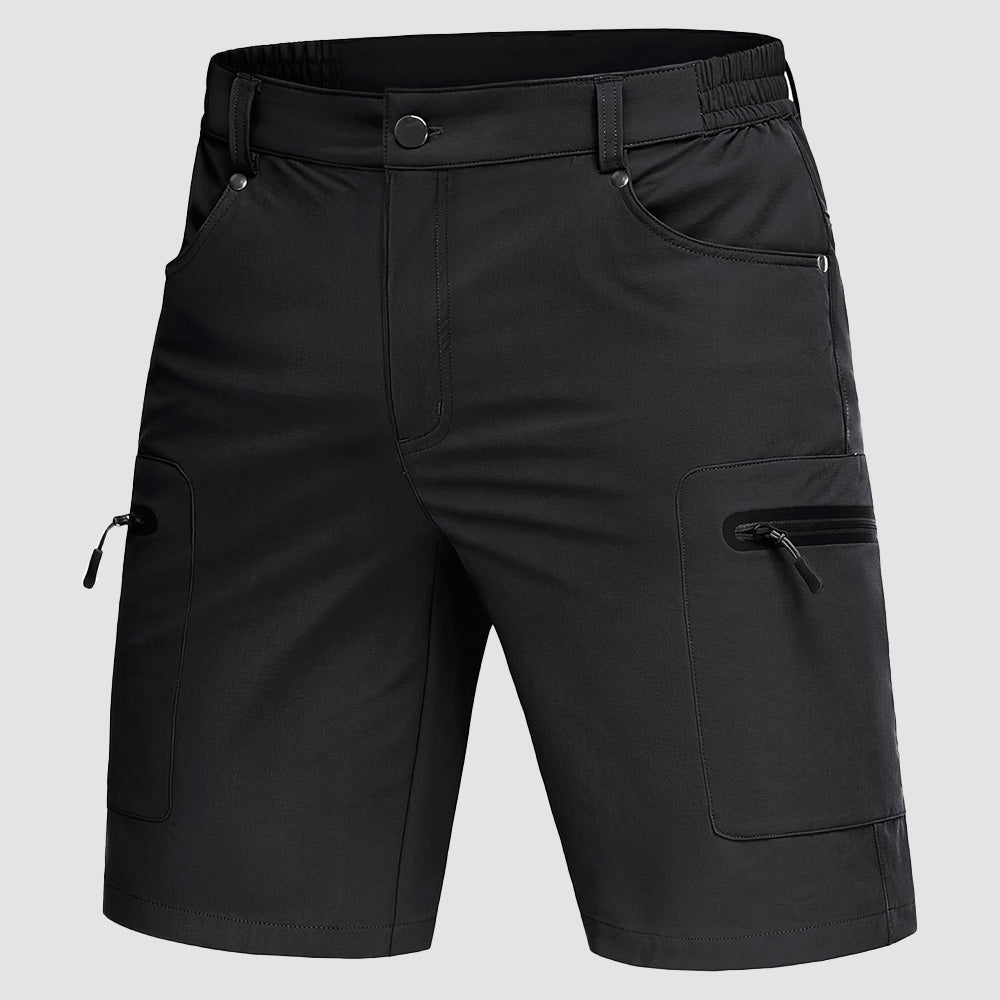 Men's Hiking Cargo Shorts with Zipper Pockets - MAGCOMSEN