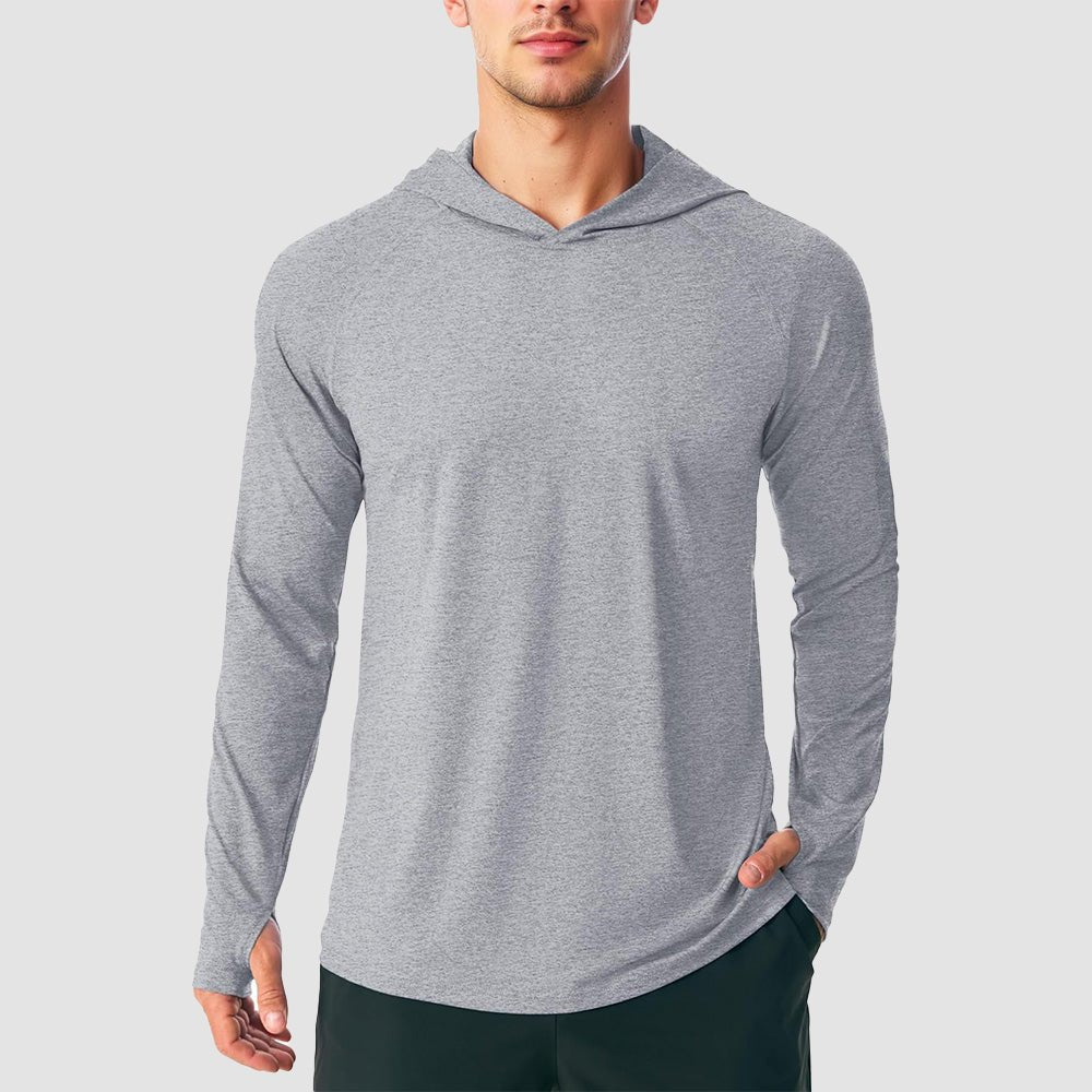 Men's Hooded UPF 50+ Sun Protection Sherpa Fishing Shirt - MAGCOMSEN