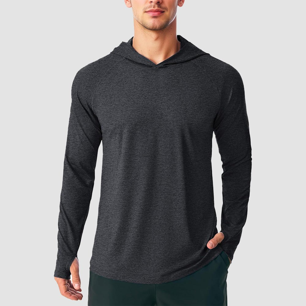 Men's Hooded UPF 50+ Sun Protection Sherpa Fishing Shirt - MAGCOMSEN