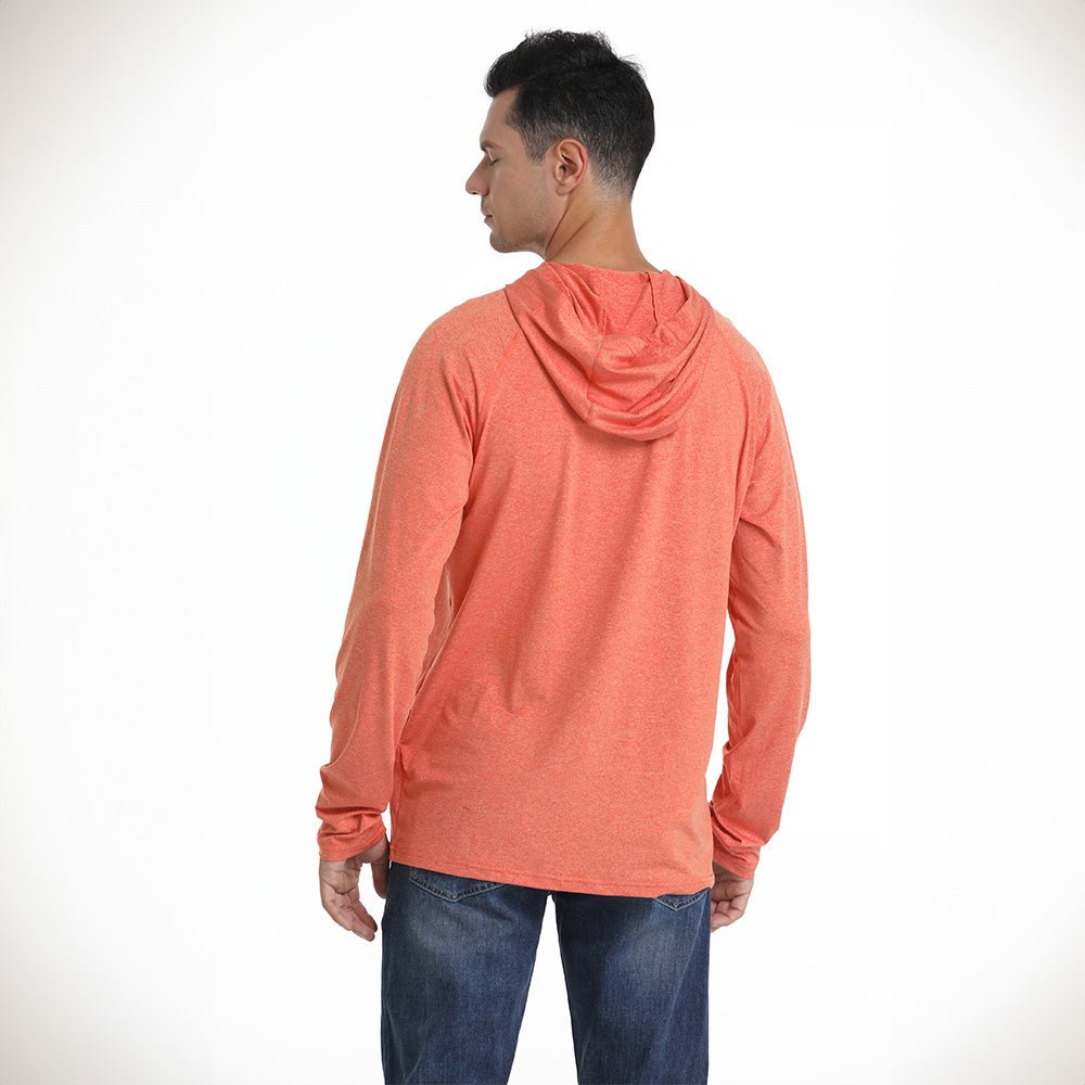 Men's Hooded UPF 50+ Sun Protection Sherpa Fishing Shirt - MAGCOMSEN