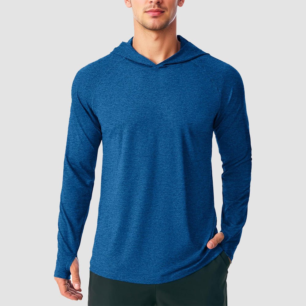 Men's Hooded UPF 50+ Sun Protection Sherpa Fishing Shirt - MAGCOMSEN