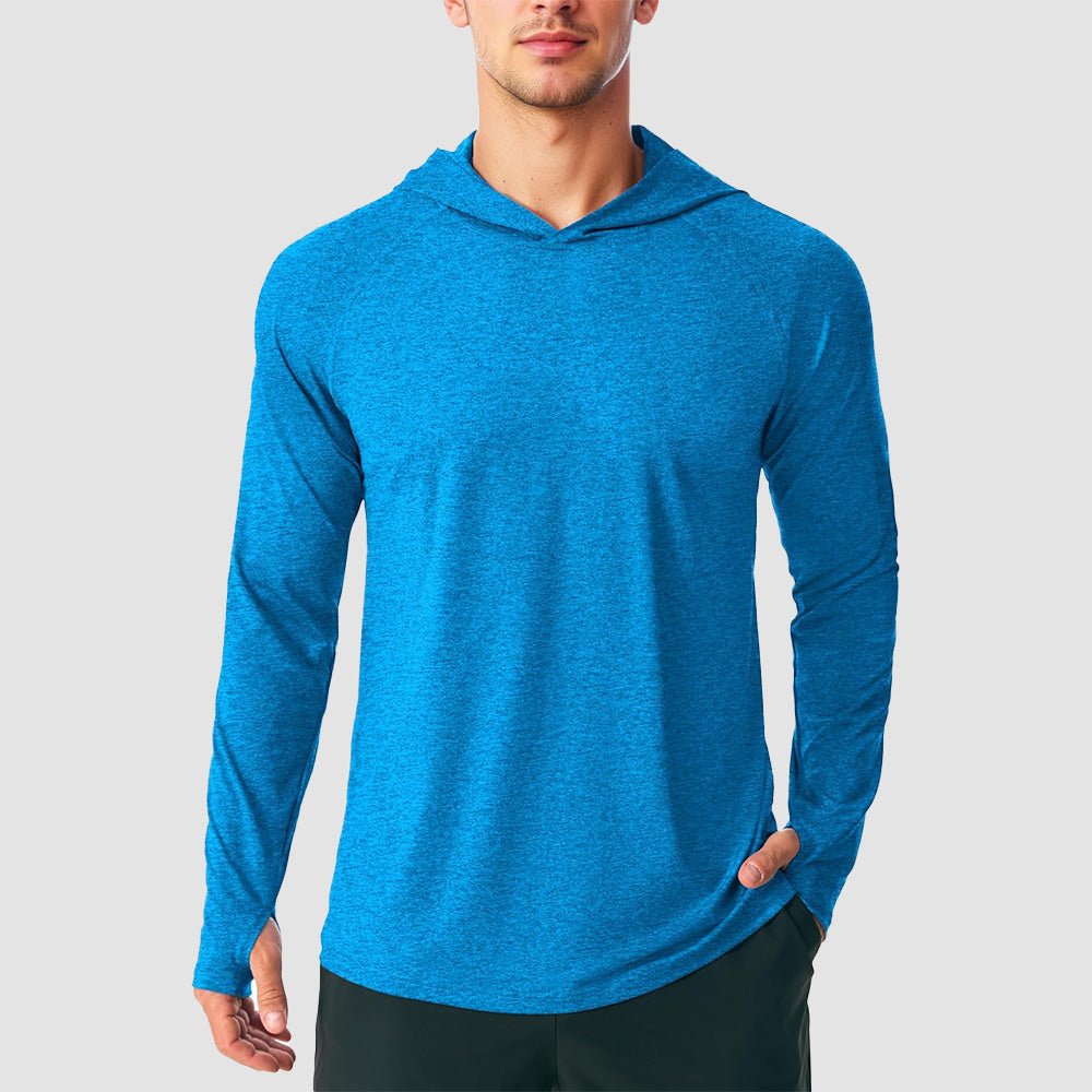 Men's Hooded UPF 50+ Sun Protection Sherpa Fishing Shirt - MAGCOMSEN