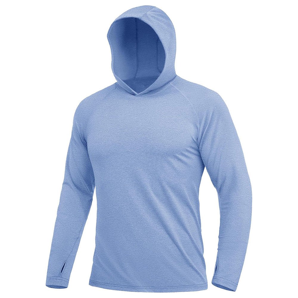 Men's Hooded UPF 50+ Sun Protection Sherpa Fishing Shirt - MAGCOMSEN