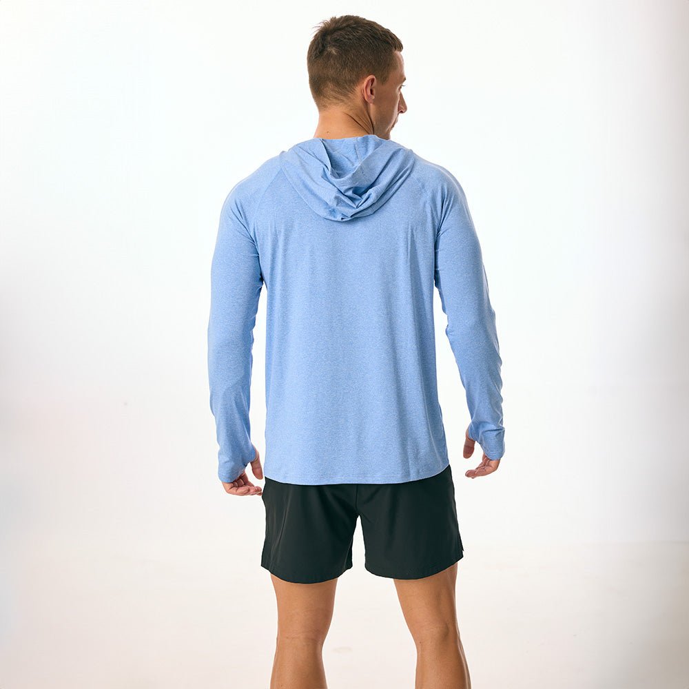 Men's Hooded UPF 50+ Sun Protection Sherpa Fishing Shirt - MAGCOMSEN