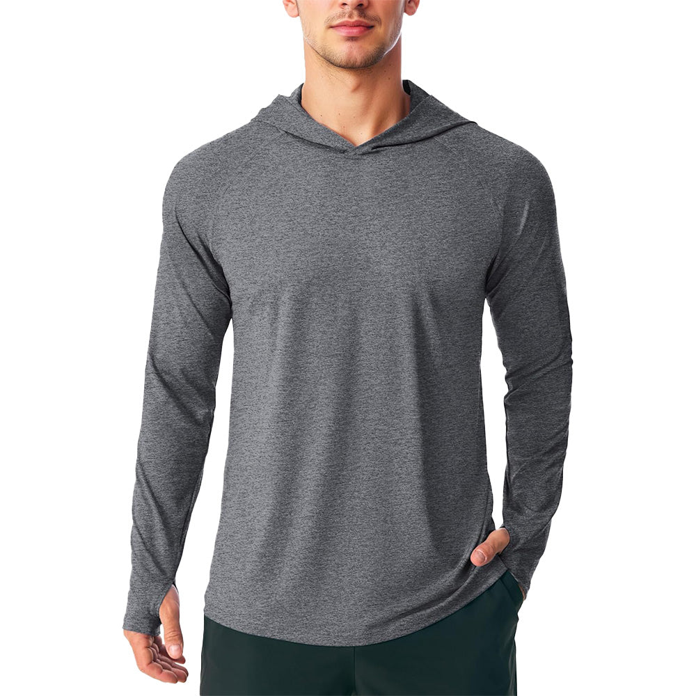 Men's Hooded UPF 50+ Sun Protection Sherpa Fishing Shirt - MAGCOMSEN