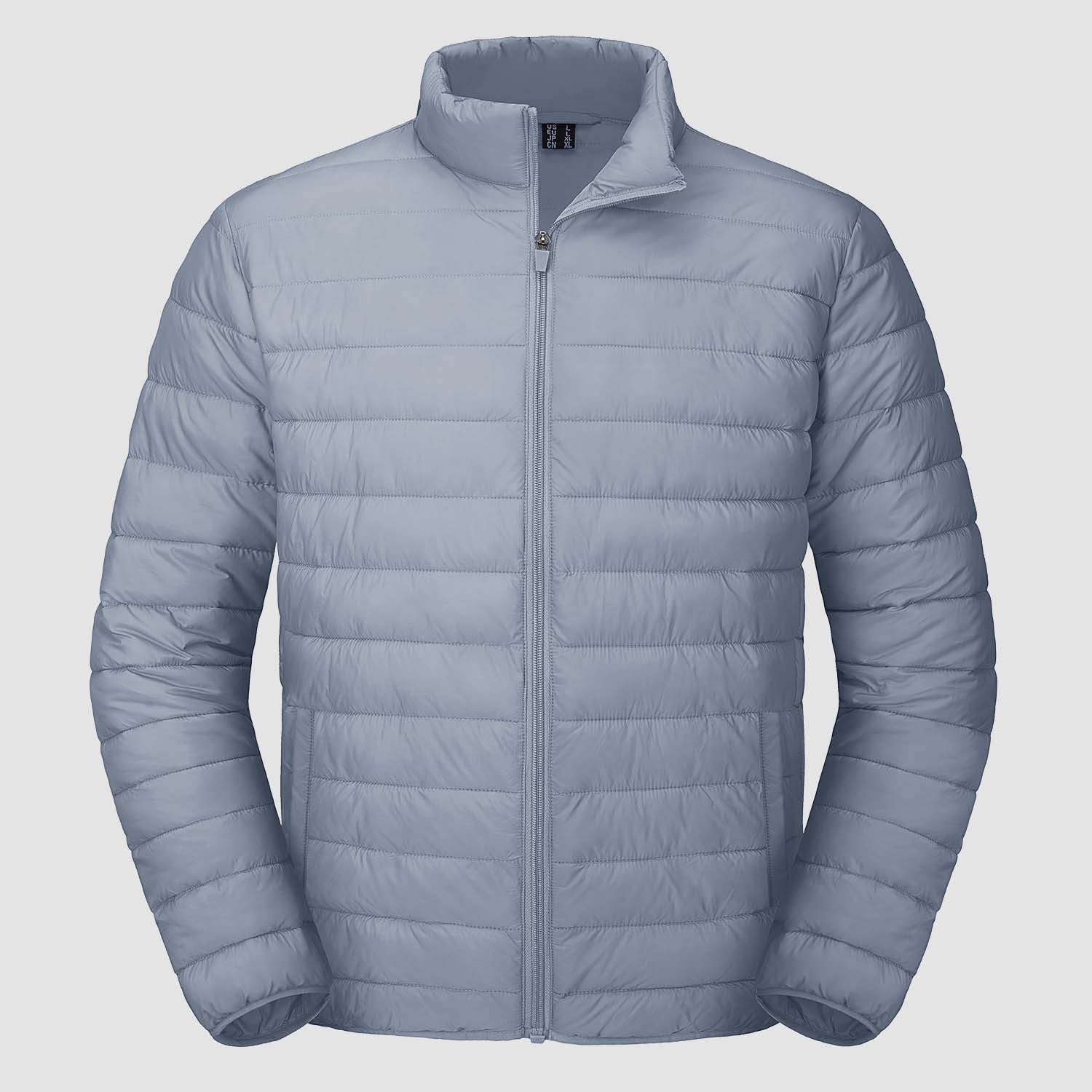 Men's Lightweight Puffer Jacket – Water-Repellent Winter Coat - MAGCOMSEN