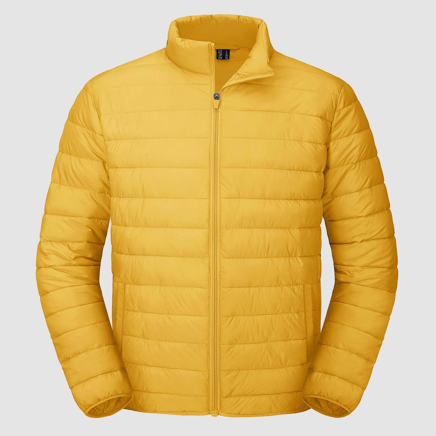 Men's Lightweight Puffer Jacket – Water-Repellent Winter Coat - MAGCOMSEN