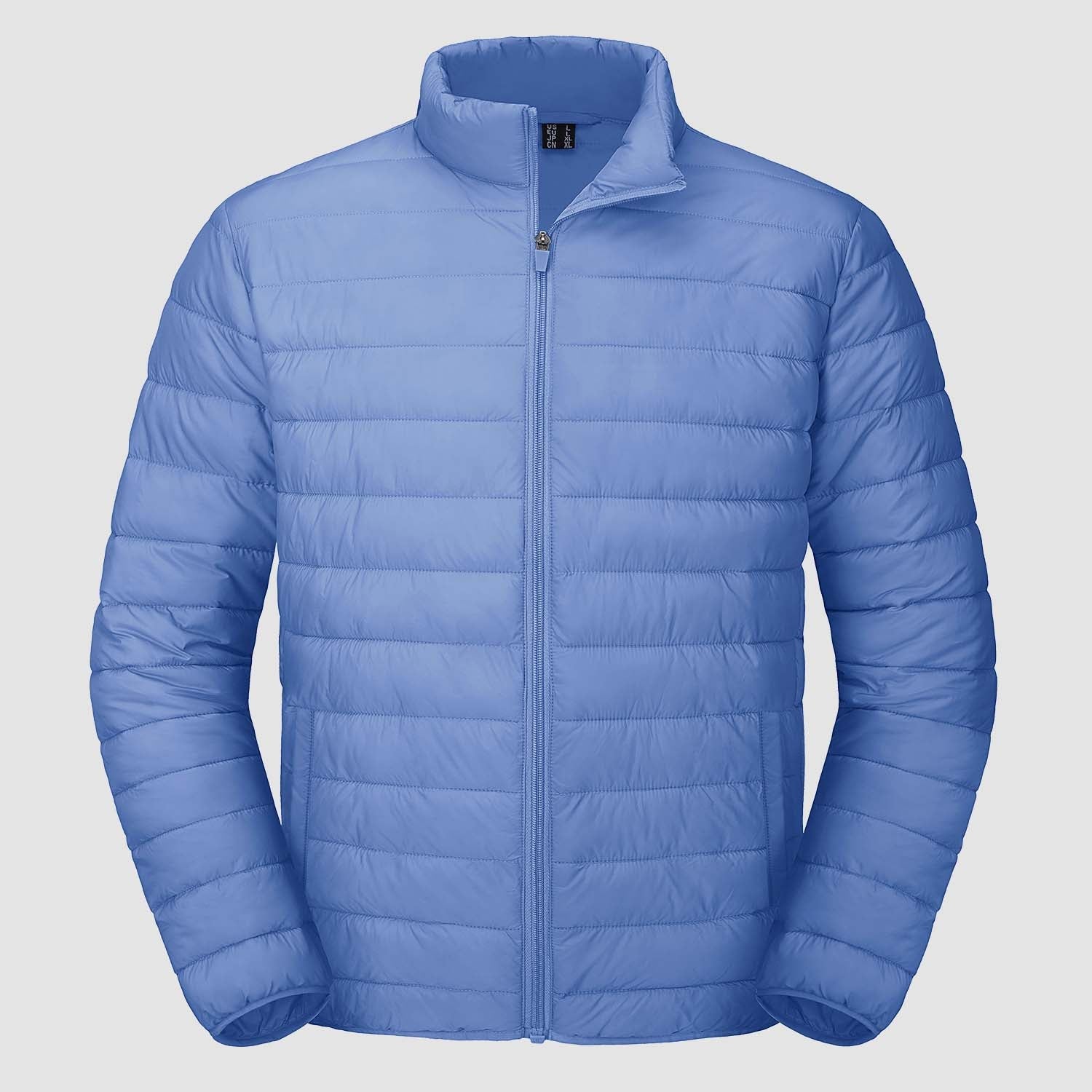 Men's Lightweight Puffer Jacket – Water-Repellent Winter Coat - MAGCOMSEN