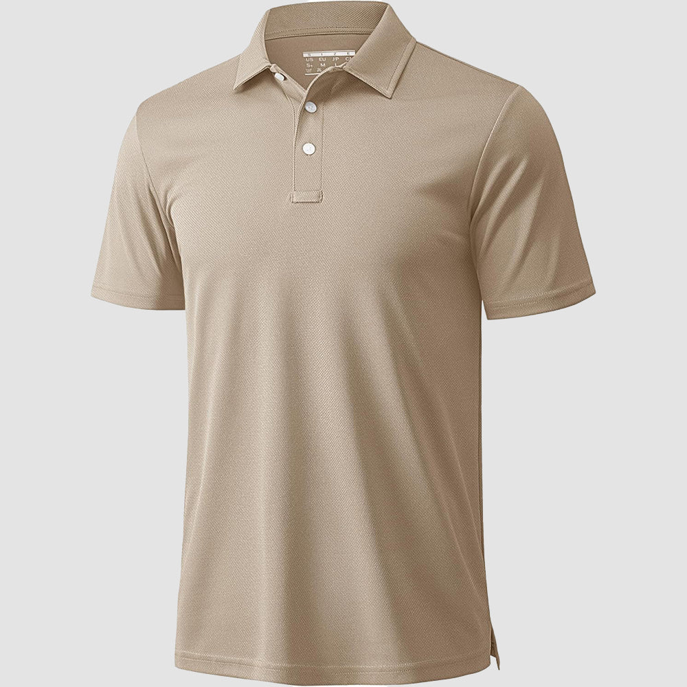 Men's Polo Quick Dry Short Sleeve Golf Polo - MAGCOMSEN