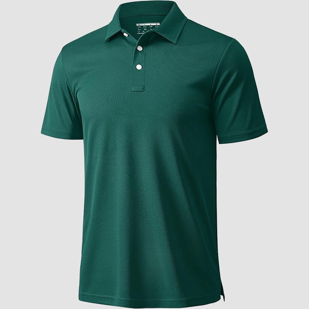 Men's Polo Quick Dry Short Sleeve Golf Polo - MAGCOMSEN