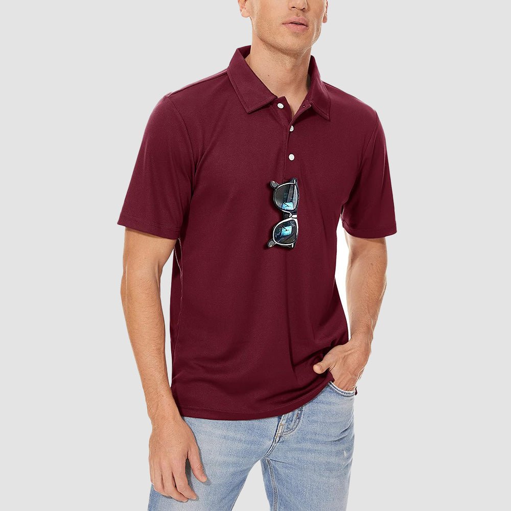 Men's Quick Dry Golf Polo - MAGCOMSEN