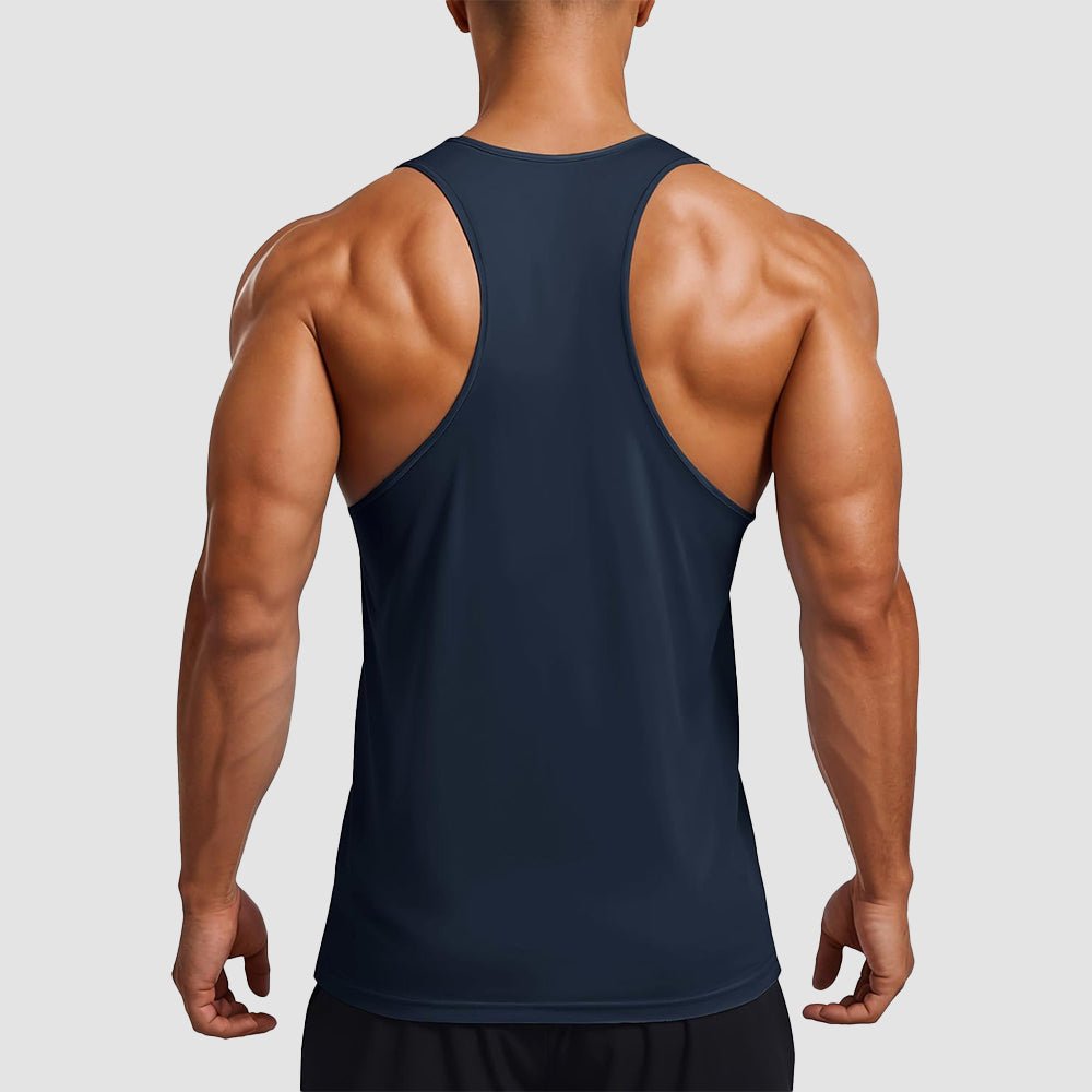 Men's Quick Dry UPF 80+ Athletic Y - Back Summer Tank - MAGCOMSEN