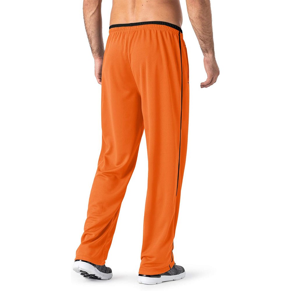 Orange Men's Sweatpants Loose - fitting Quick Dry - MAGCOMSEN