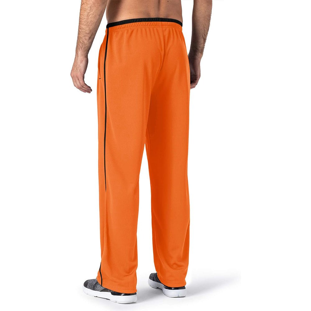 Orange Men's Sweatpants Loose - fitting Quick Dry - MAGCOMSEN