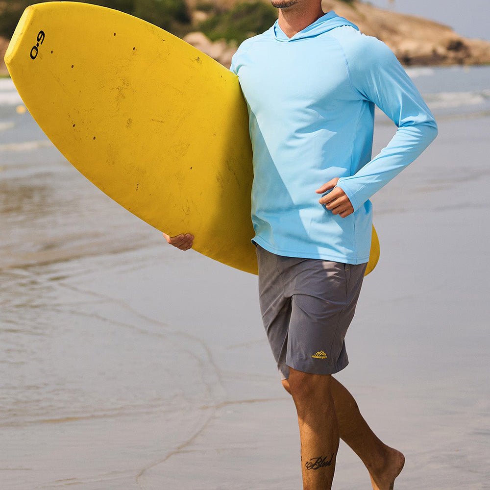 Men's UPF 50+ Hooded Fishing Shirts | Sun Protection - MAGCOMSEN