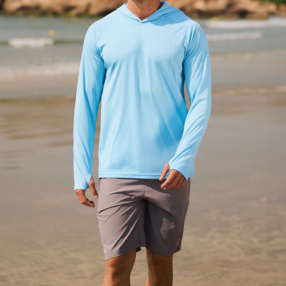 Men's UPF 50+ Hooded Fishing Shirts | Sun Protection - MAGCOMSEN