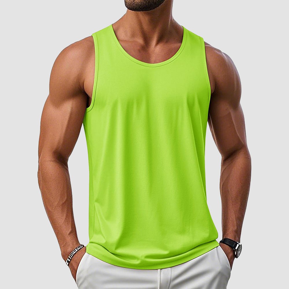 【New In】Men's UPF 50+ Muscle Tank for Summer Workouts - MAGCOMSEN