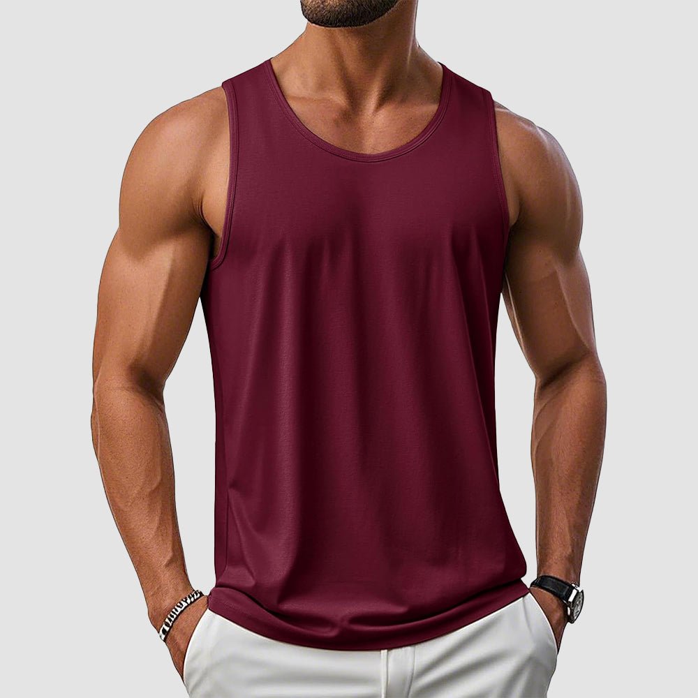 【New In】Men's UPF 50+ Muscle Tank for Summer Workouts - MAGCOMSEN