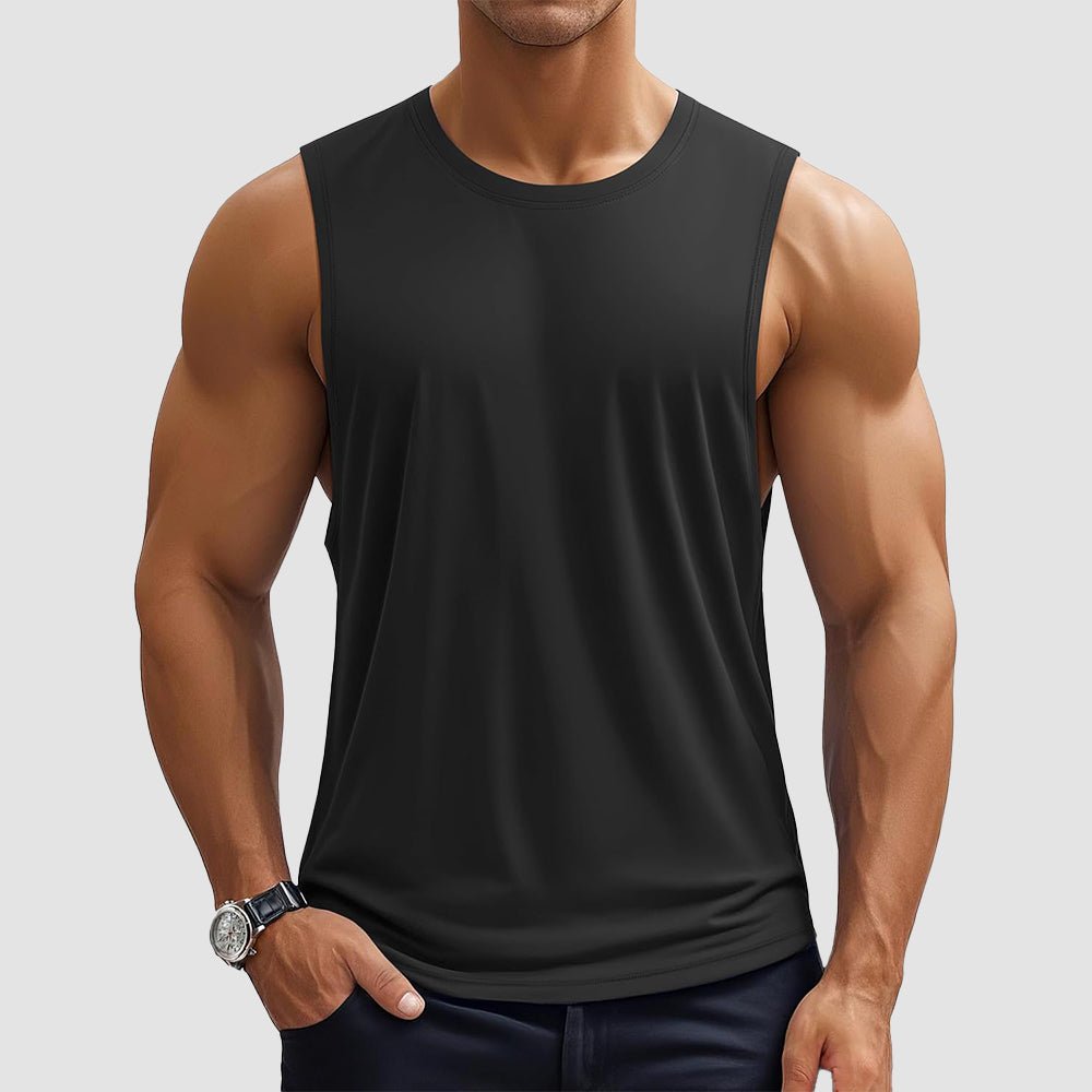 【New In】Men's Workout Tank – Quick - Dry Sleeveless Gym Shirt - MAGCOMSEN