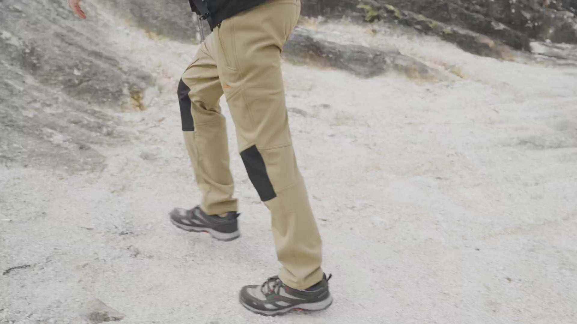 Men's Fleece-Lined Ski Pants - Water-Resistant, 4 Zip Pockets