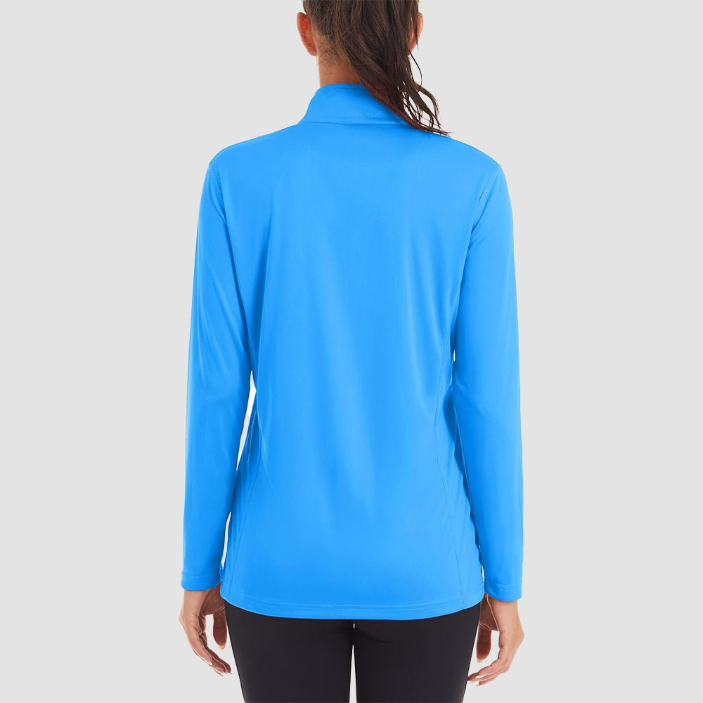 Women's Half Zip Quick Dry Shirt UPF 50+ - MAGCOMSEN