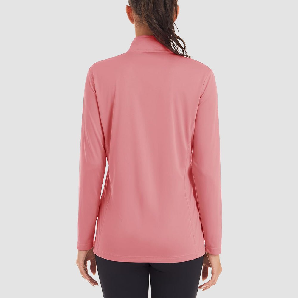 Women's Half Zip Quick Dry Shirt UPF 50+ - MAGCOMSEN
