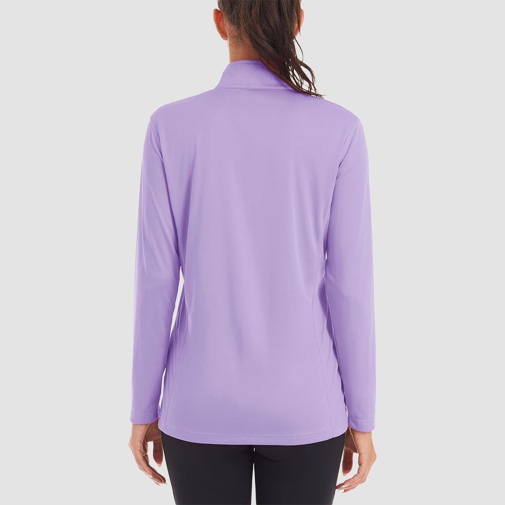 Women's Half Zip Quick Dry Shirt UPF 50+ - MAGCOMSEN