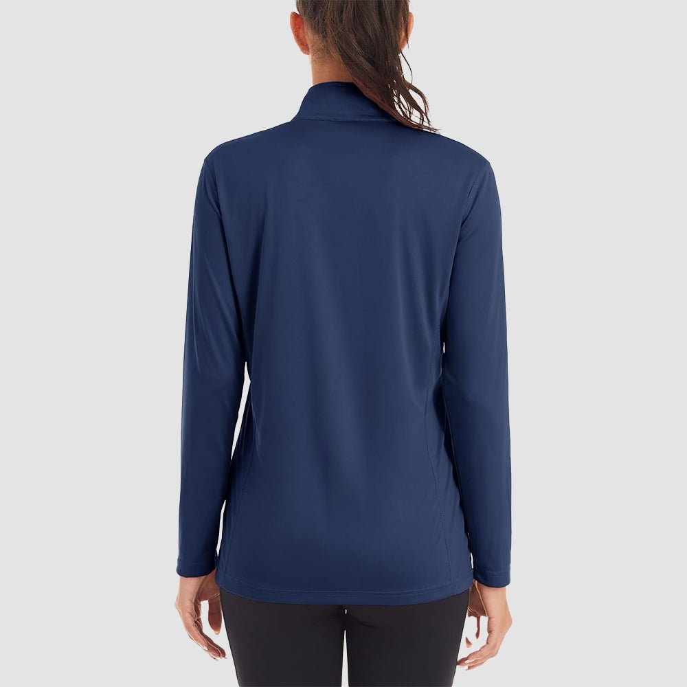 Women's Half Zip Quick Dry Shirt UPF 50+ - MAGCOMSEN
