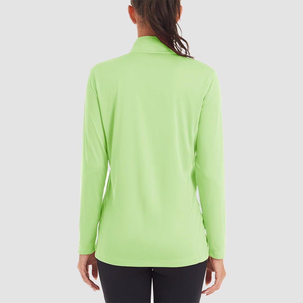 Women's Half Zip Quick Dry Shirt UPF 50+ - MAGCOMSEN