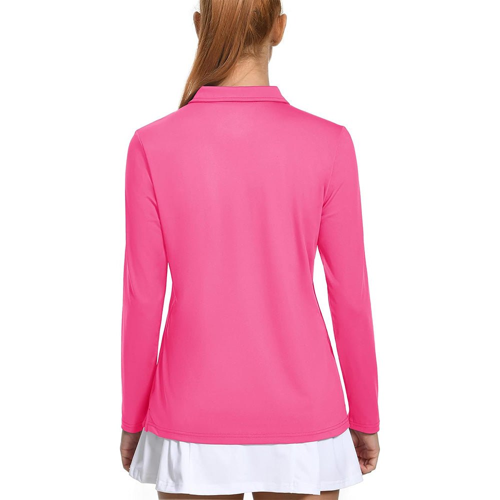 Women's UPF 50+ Long Sleeve Golf Shirts - MAGCOMSEN