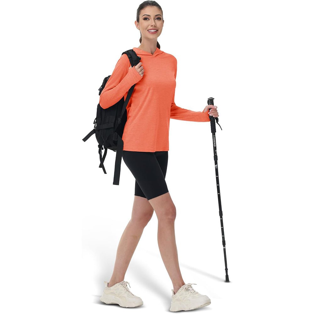 Women's Mint Hoodie UPF 50+ Sun Protection Shirt with Thumb Hole - MAGCOMSEN