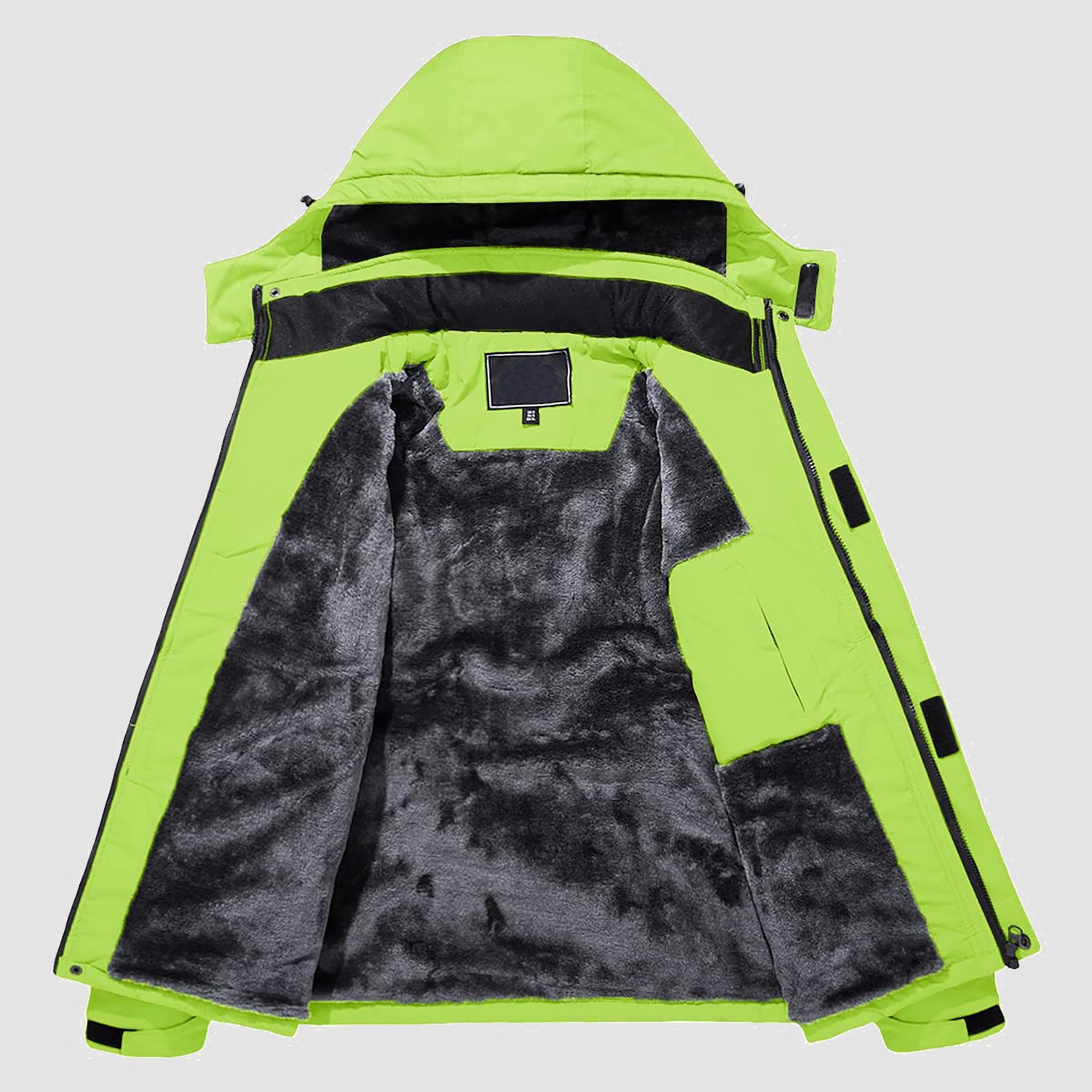 Men's Water-Repellent Winter Ski Jacket with Fleece Lining - MAGCOMSEN