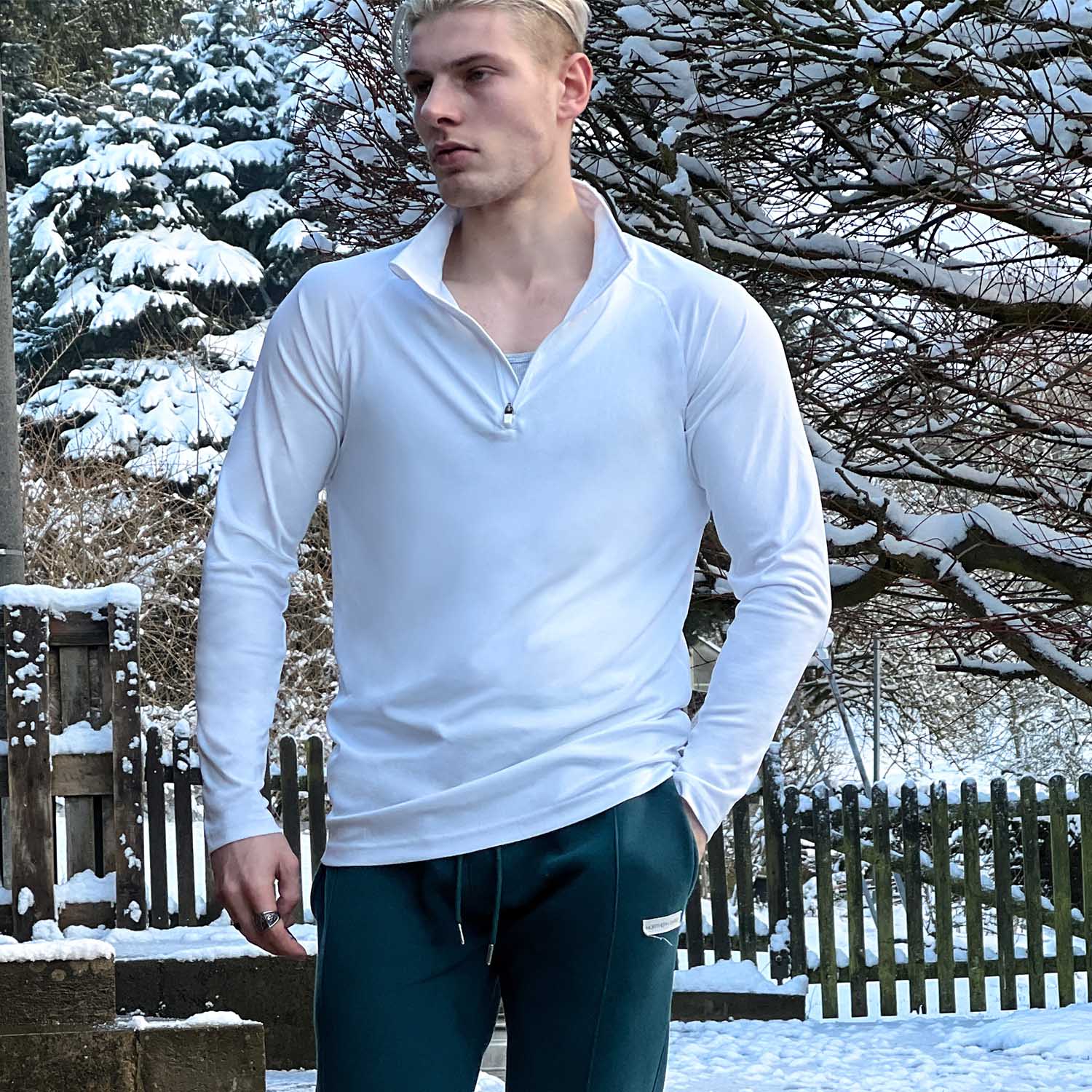 Men's Long Sleeve Shirt UPF 50 Quick Dry for Outdoor Sports - MAGCOMSEN