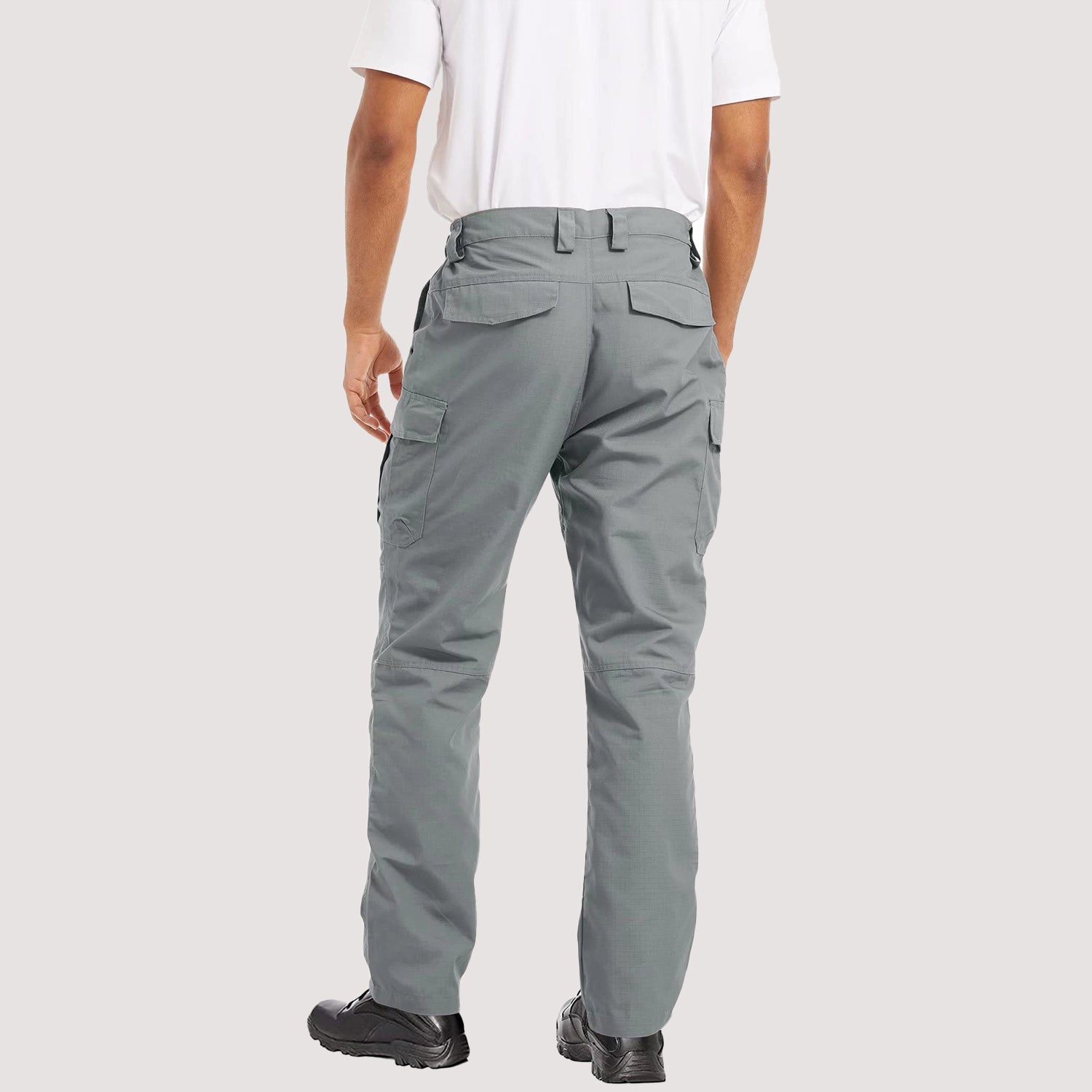Men's Tactical 9 Pockets Ripstop, Water Repellent, Cargo Pants for Work, Hiking, Hunting pants