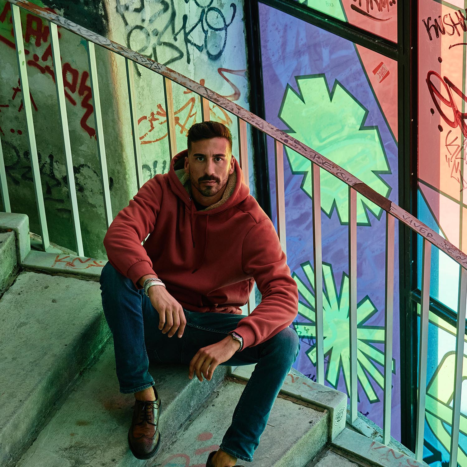 Men's Hoodie Sweater Fleece Pullover Hoodies Sweatshirt - MAGCOMSEN