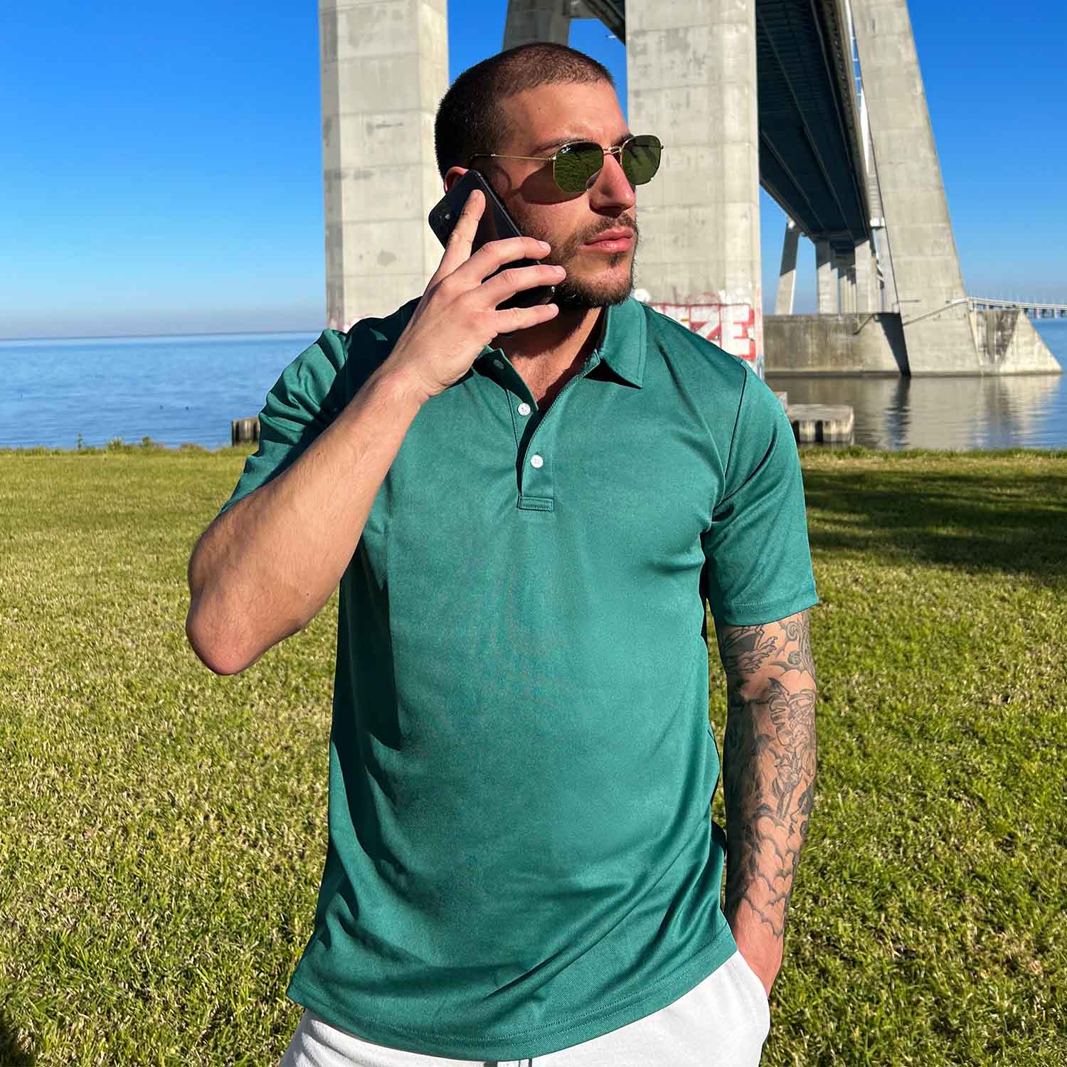 【Buy 4 Get 4th Free】Men's Polo Quick Dry Short Sleeve Golf Polo - MAGCOMSEN