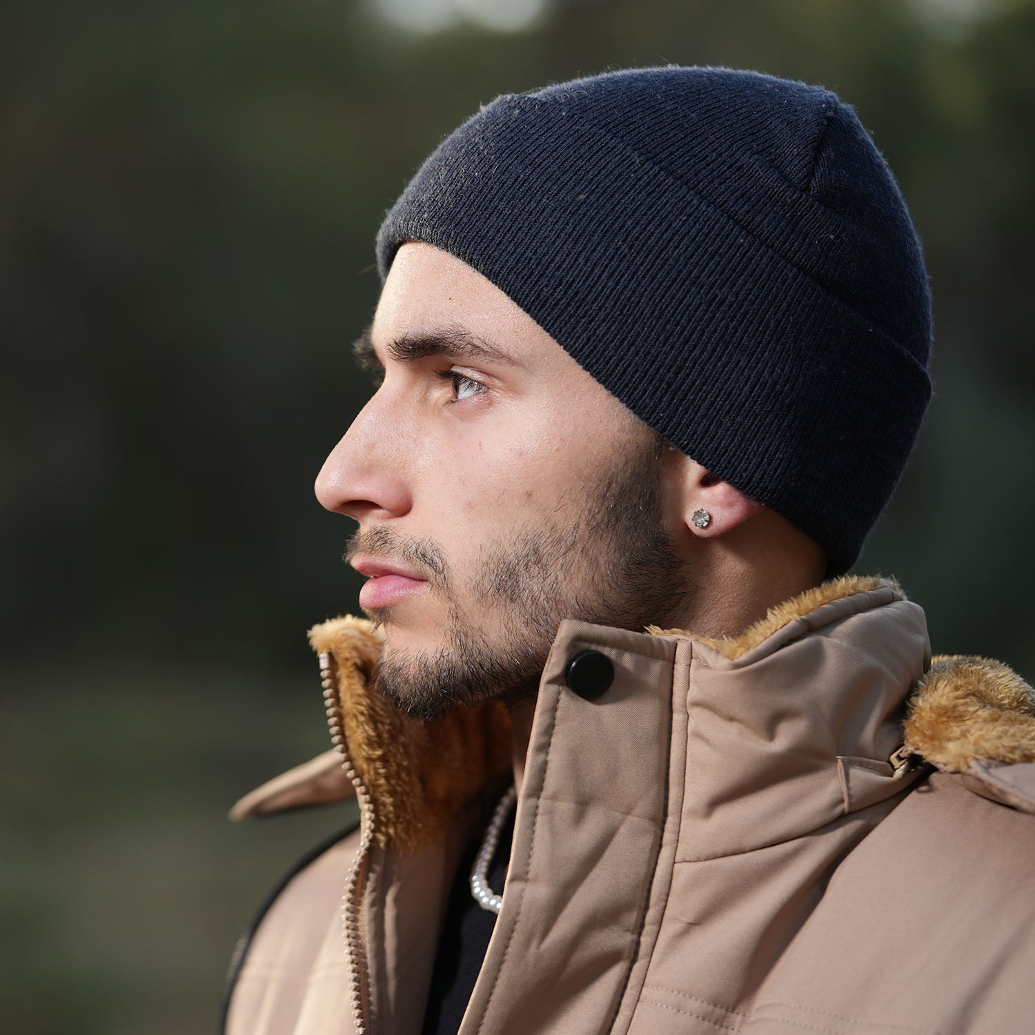 Men's Puffer Parka Jacket Winter Coat with Removable Hood - MAGCOMSEN