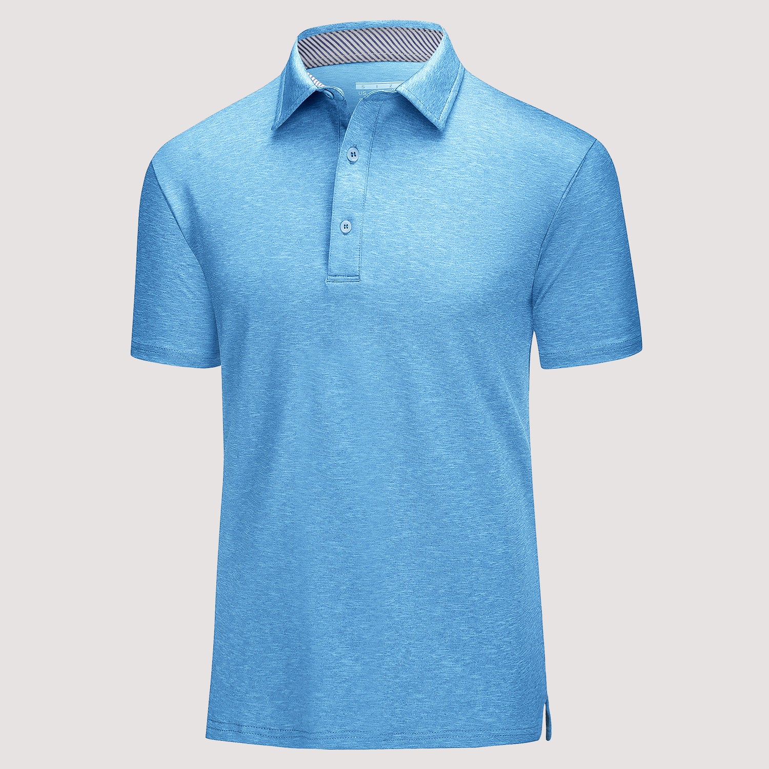 Men's Polo T-Shirt Quick Dry Performance Short Sleeve Golf Shirt