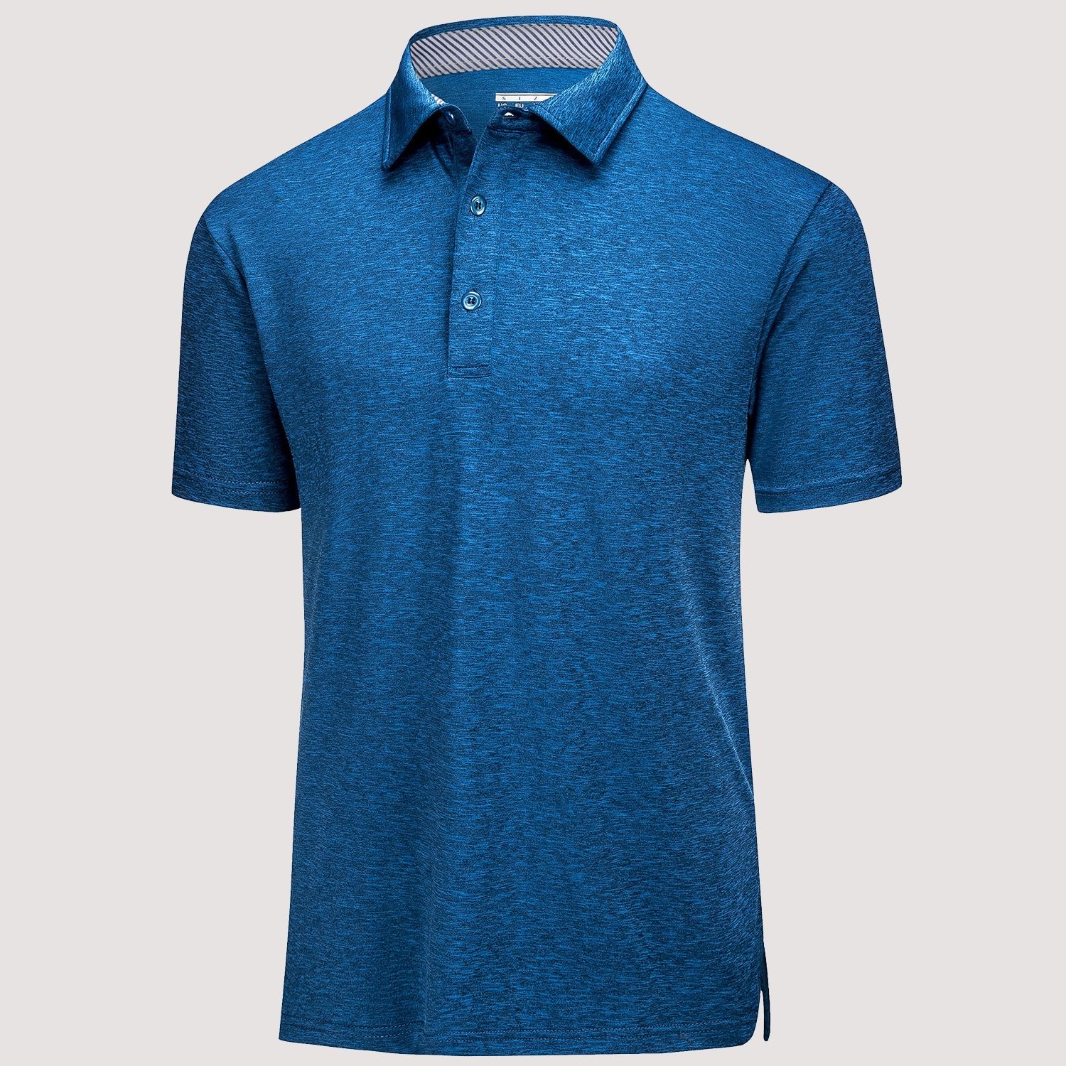 Men's Polo T-Shirt Quick Dry Performance Short Sleeve Golf Shirt