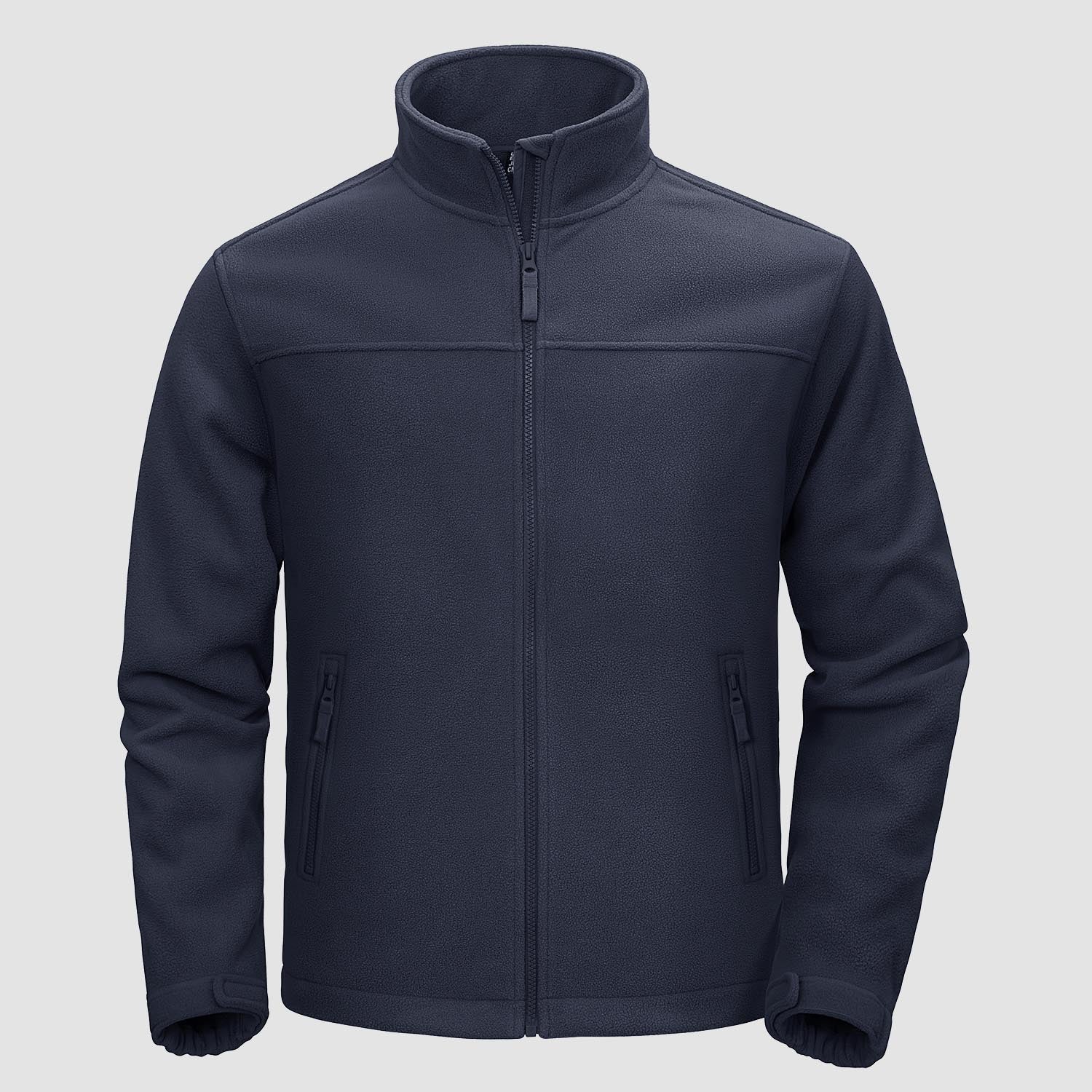 Men's Fleece Jacket Full Zip Lightweight Casual Jacket - MAGCOMSEN